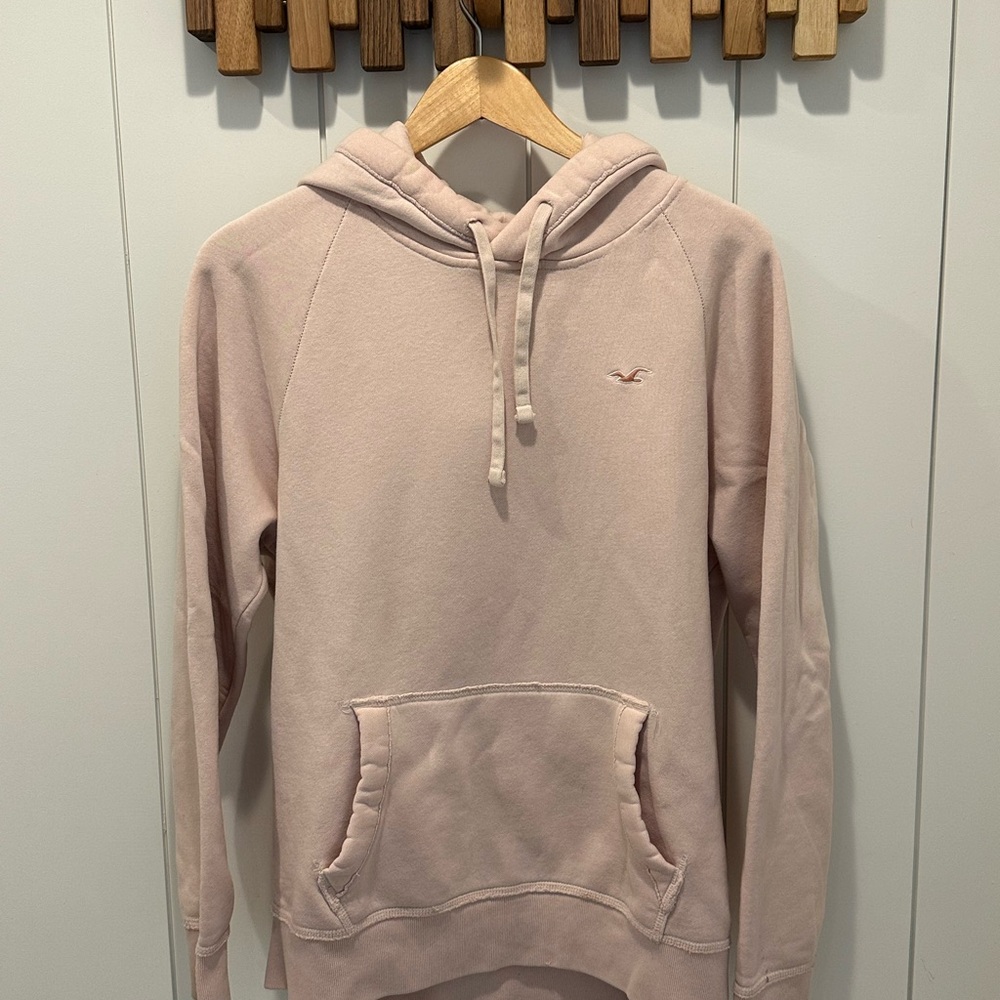 Hollister Soft Blush Fleece Hoodie